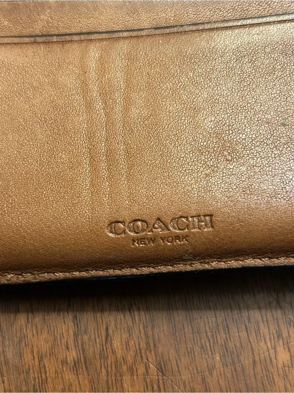 Coach Brown Bifold Wallet